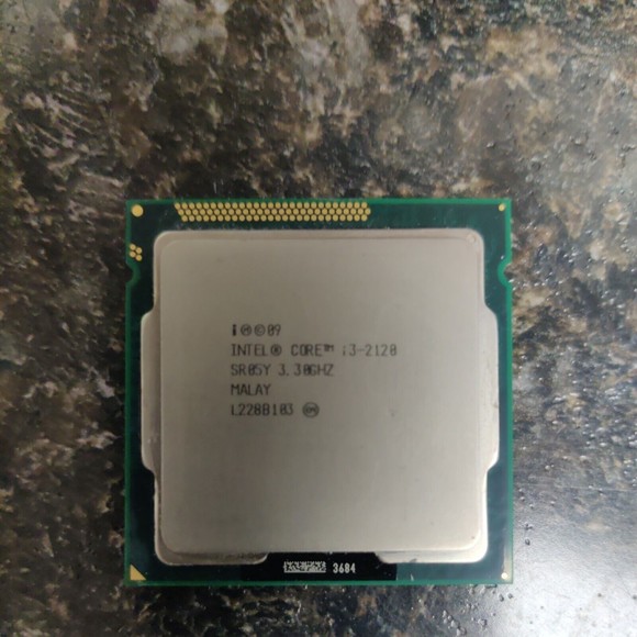 Lot 7 Intel SR05Y Core i3-2120 3.3GHz 3MB 5GT/s LGA 1155 CPU Desktop Processors - Picture 9 of 9